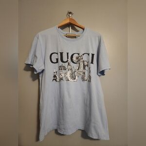 Gucci Yuko Higuchi Tshirt Sky Blue Size M